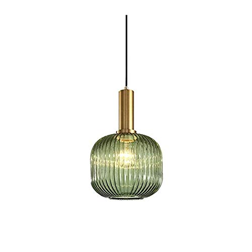 Lustre de plafond en verre avec suspension réglable pour petits et grands espaces