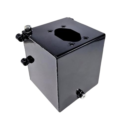 Flowfit Depósito hidráulico de acero para bomba manual (tanque de 2 litros)