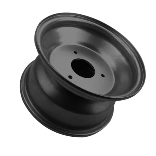 Pneus ATV de 7 pouces pour réparer un quad avec jante noire à 3 trous