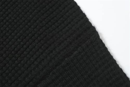 Men's Textured Turtleneck Sweater Loose Fit Pullover Long Sleeve Casual Comfortable Soft Warm Ribbed Knit Top4