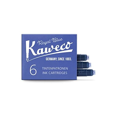 Kaweco kaw1610 Short Ink Cartridges Royal Blue Cover