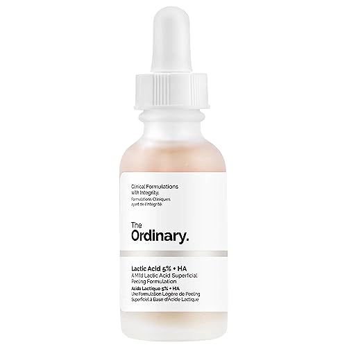 The Ordinary Lactic Acid 5% + Ha 2% 30ml - A Mild Lactic Acid Superficial Peeling Formulation