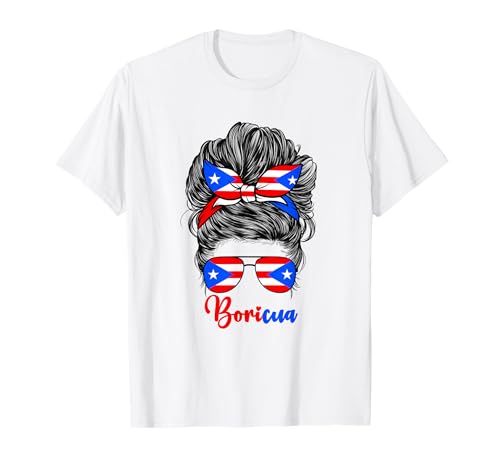 Boricua - Bandiera portoricana da donna, portoricana Maglietta