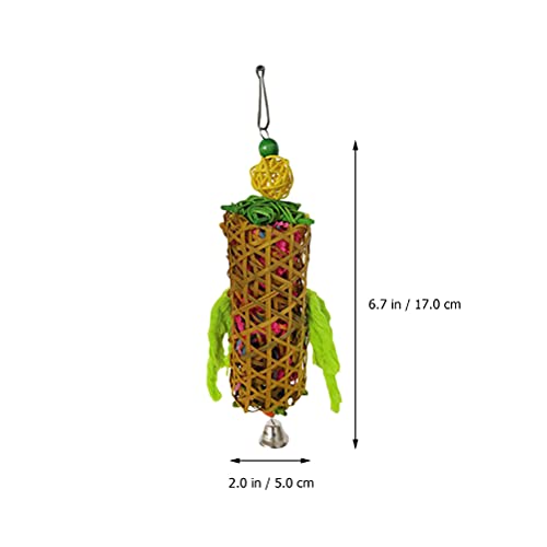iplusmile Vogel Accessoire 3 Stks Plastic Papegaai Kauwspeelgoed Vogel Speelgoed Papegaai Bijten Speelgoed - Afbeelding 6