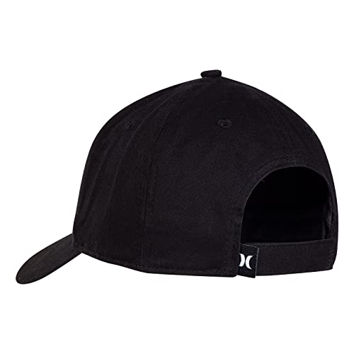 Hurley Kids' Classic Logo Baseball Hat-Discontinued, Black, 8-20 #TOP1