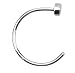 Forbidden Body Jewelry 22g 8mm Silver Tone Surgical Steel Perfect Basics Comfort Fit Nose Hoop