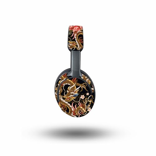 Image of MightySkins Skin Compatible with Bose QuietComfort Ultra - Stitch Dragons | Protective, Durable, and Unique Vinyl Decal wrap Cover | Easy to Apply, Remove, and Change Styles