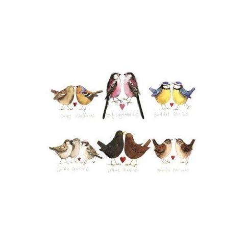 Alex Clark Garden Birds Placemat with Cork Back Cover