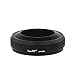 Haoge LH-X49B 2in1 All Metal Ultra-Thin Lens Hood with Adapter Ring Set for Fuji Fujifilm FinePix X70 X100 X100S X100T X100F Camera Black Replaces Fujifilm LH-X100 AR-X100 LH-X70