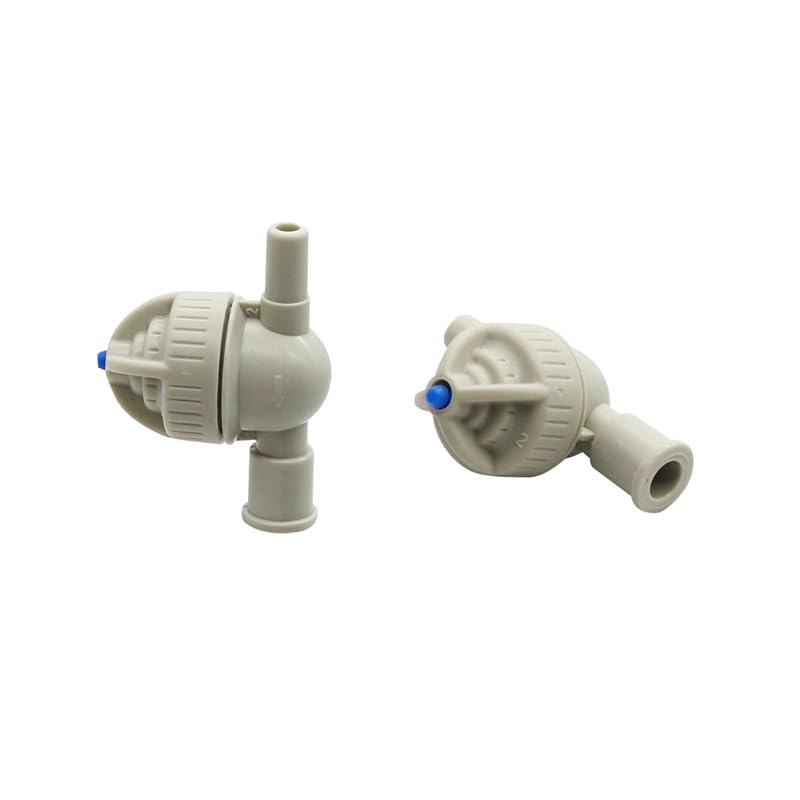 100 Uds válvula de prevención de fugas accesorios de boquilla de Micro riego conector de manguera de riego por goteo de invernadero agrícola