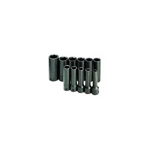 Hottest Sale SK Hand Tools 4041 11-Piece 1/2-Inch Drive 6 Point Deep Fractional Impact Socket Set