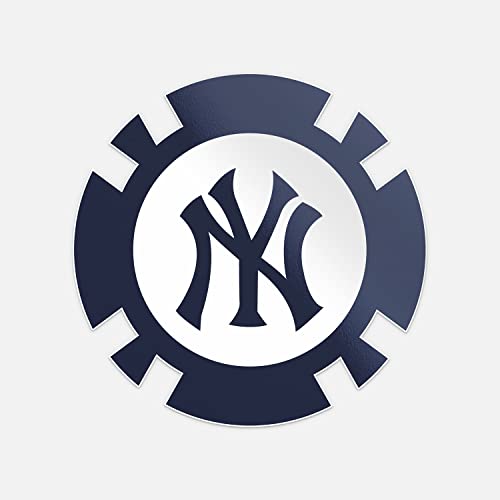 Wheel New York Baseball Yankee Logo Sport Car Bumper Sticker Decal 5'' X 5'' #TOP25