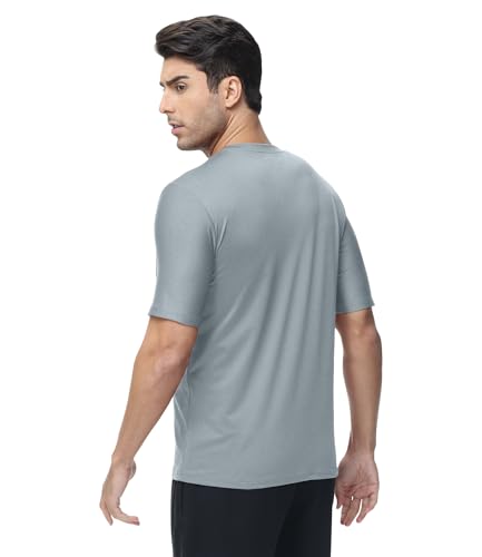 6 Pack Workout Gym Shirts for Men, UPF 50+ Short Sleeve UV Sun Shirt Outdoor Gym Hiking Tops Quick Dry Shirts3