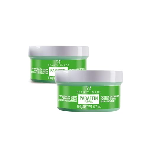 Parafina para Manos y Pies - Parafina en Crema para Pieles Sensibles al Calor - Tratamiento Ideal Codos y Talones - Efecto Sauna Hidratante - 250 ml - 190 gr [Pack de 2] - Aroma Floral
