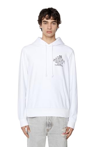 Diesel_S-GINN-HOOD-K26 FELP_SWEATSHIRT_Weiß_XS