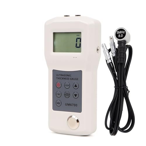 Jauge d'épaisseur à ultrasons et testeur d'acier pour mesure de tuyaux