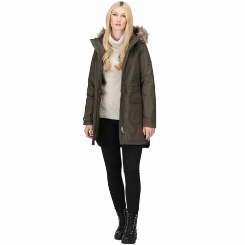 Regatta Damen Jacke Sabinka, Dark Khaki, EU 38