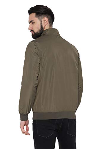 Image of Allen Solly Men's Polyester Short Length Blouson Jacket