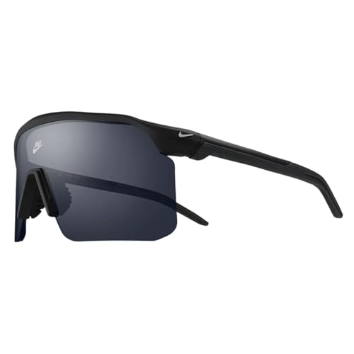 NIKE ユニ エクスペディション シールド サングラス (1パック), 010マットブラック/グレー。, One Size