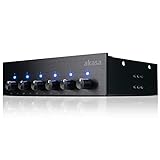 Inhalt: 1 Stück Akasa AK-FC-08KV2 AK-FC-08BKV2 PC Lueftersteuerung 13,32cm (5.25 Zoll) Anzahl Kanaele: 6 inkl. LED-Beleuchtung