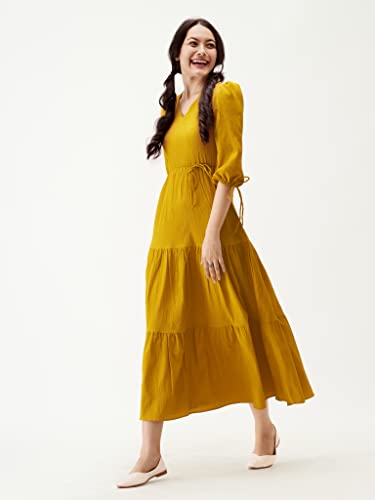 Image of AASK Women Fit and Flare Dress