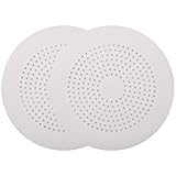 2 Pack Hair Catcher Sink Strainer, Shower Drain Hair Catcher, Drain Cover for Shower Silicone Hair Stopper, Sink Strainer Filter, Flat Strainer Stopper with Suction Cups for Bathroom/Kitchen/Bathtub