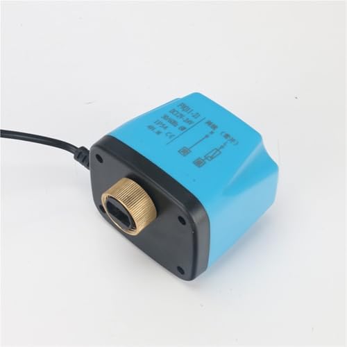 Válvula de bola motorizada de 12VDC tipo normalmente cerrada con motor de dos líneas 3