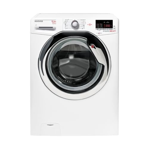 Hoover WDXOC4 465AC/2-01 Independiente Carga frontal B Blanco - Lavadora-secadora (Carga frontal, Independiente, Blanco, Izquierda, Giratorio, Tocar, Acero inoxidable)