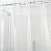 InterDesign Vinyl Shower Liner, PVC-Free Mildew Resistant Curtain with Magnets for Master, Guest, Kids' Bathroom, Bathtub 72" x 84" Clear