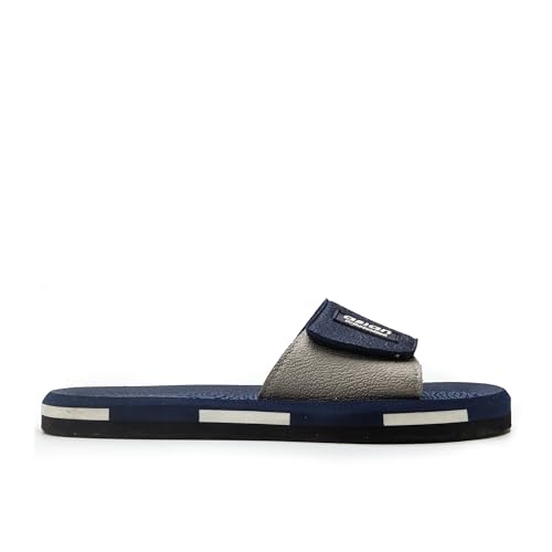 Image of ASIAN Men's AFG-707 EVA Ortho Slippers | Orthocushion Pain Relief Slides with Soft Strap | Lightweight Slides for Daily Use