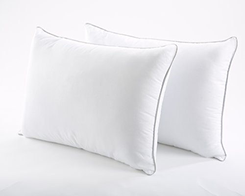 2-Pack Springs Home / Home Fashion Designs Brand 300 Thread Count Super Support Cotton Luxury Bed Pillows. Soft and Supportive Pillows for All Sleep Positions.