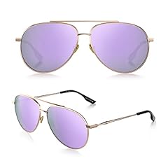 Light Purple Lens/ Rose Gold Frame