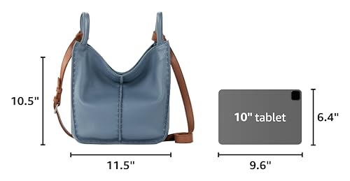 Image of The Sak Los Feliz Crossbody Purse - Women's Leather Handbag For Everyday & Travel - Cross Body With Adjustable Shoulder Strap