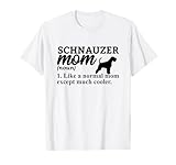 Esta es una hermosa camisa de regalo para amantes de los perros Mini Schnauzer para mujer colorida miniatura Schnauzer para hombre. Gran camisa casual Mini Schnauzer para los amantes de los animales.