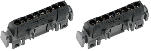 Legrand 4852 Bornier de répartition - phase 8x16mm2 (Lot de 2)