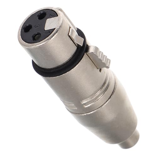 SUPVOX to Adapter Female Socket for Microphone and Mixer Audio Converter for Amplifiers Lightweight and Compact Design for Easy Connections
