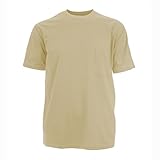 Insect Shield Men's UPF Dri-Balance Short Sleeve Pocket Tee, Wet Sand, XX-Large