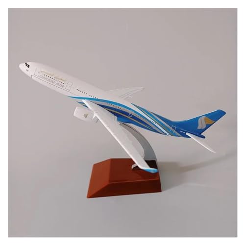Avión de colección de metal fundido Omán Air A330 réplica clásica diecast