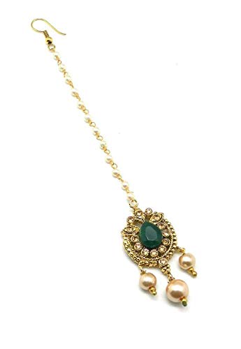 Gold Plated Maang Tikka for Women and Girls
