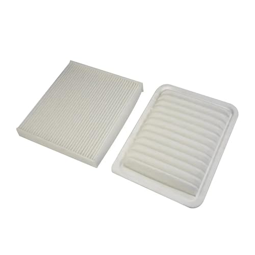 2個セット 車用エアコンフィルター オートエンジンキャビンエアフィルターキット トヨタ対応 カローラ 2009 2018 部品番号 17801 21050