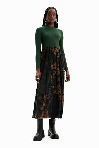 Desigual Damen Vest_Lena Dress, Grün, XL EU – Ansicht 4