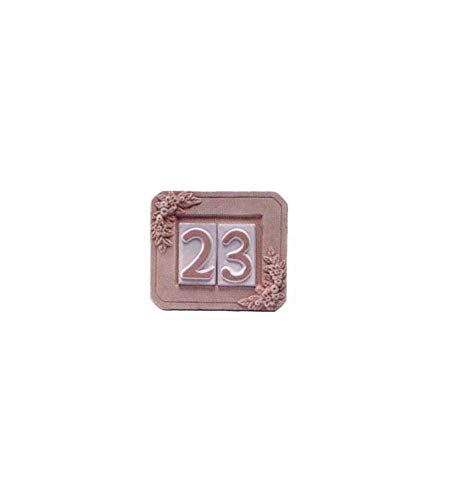 Portanumero Civico In Terracotta Telcom Vasarte P1