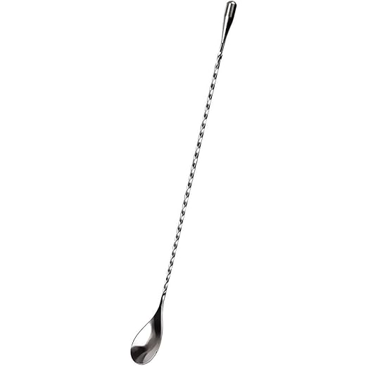 Teardrop Twisted Bar Spoon 32cm