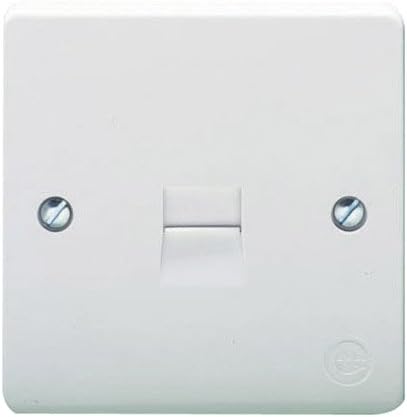Crabtree 1-Gang Secondary Telephone Socket