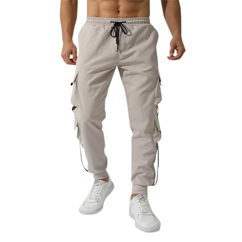 Jogging hommes slim en coton pour un style décontracté au quotidien