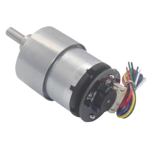 Moteur JGB37-520 12V 178RPM avec encodeur Hall et engrenages CC