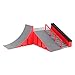 Rampa Di Friggere Parco Skatepark Ramps Skate Park Kit Ingerboard Skatepark Rampe Rampe Giocattolo Skateboard Ramp Set Style C