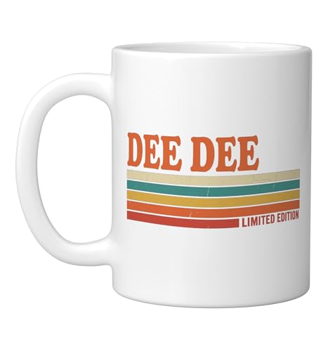 Taza cerámica blanca vintage personalizada 11 oz miniatura 1