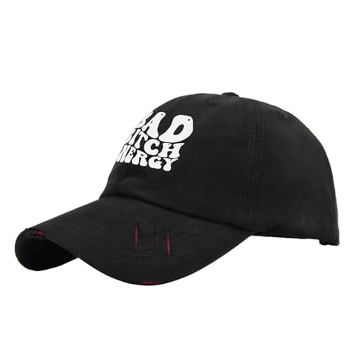 Gorra de béisbol negra unisex miniatura 2