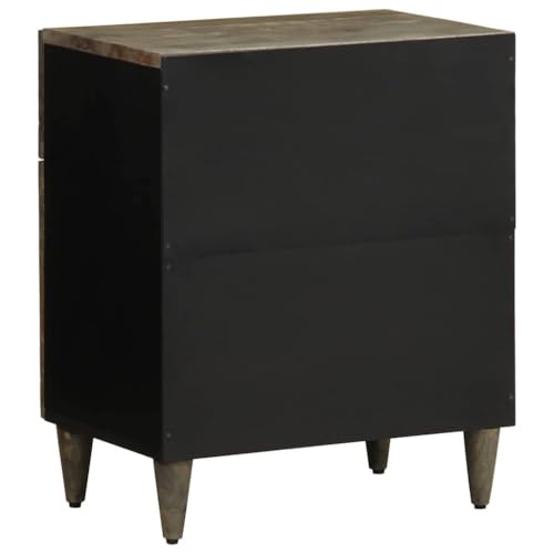Table de chevet compacte en manguier pour optimiser les petits espaces - 6